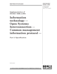 BS ISO/IEC 9596-1:1991