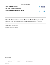 NBN EN ISO 16092-3:2018