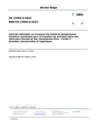 NBN EN 15969-2:2022