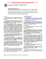 ASTM A633/A633M-01(2011)