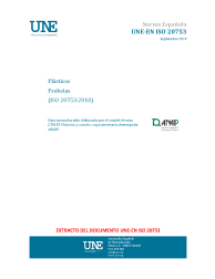 UNE-EN ISO 20753:2019