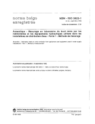 NBN ISO 3822-1:1992