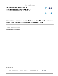 NBN EN 16709:2015+A1:2018
