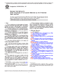 ASTM D5379/D5379M-19e1