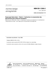 NBN EN 12390-2:2009