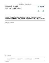 NBN ISO 21927-3:2021