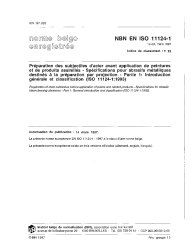NBN EN ISO 11124-1:1997