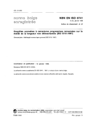 NBN EN ISO 8741:1998