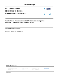NBN EN ISO 13349-2:2022