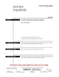 UNE-EN ISO 10556:2010