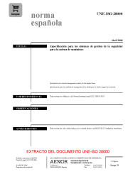UNE-ISO 28000:2008
