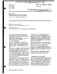 BS 142-0:1982