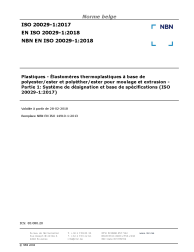 NBN EN ISO 20029-1:2018
