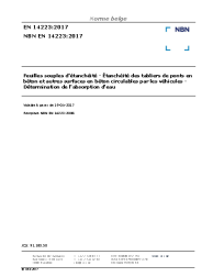 NBN EN 14223:2017