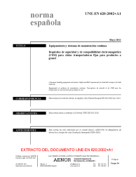 UNE-EN 620:2002+A1:2011