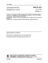 NBN EN 2604:2006