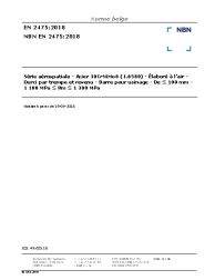 NBN EN 2475:2018