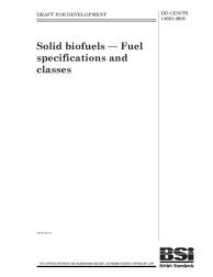 DD CEN/TS 14961:2005