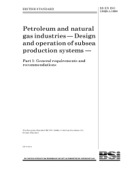 BS EN ISO 13628-1:1999