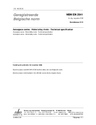 NBN EN 2941:2008
