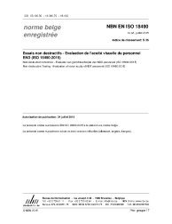 NBN EN ISO 18490:2015