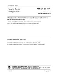 NBN EN ISO 1806:2003