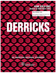 ASME B30.6-2003 (R2009) - W INTS
