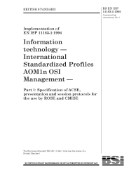 BS EN ISP 11183-1:1995