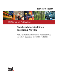 BS EN 50341-2-6:2017