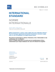 IEC 61558-2-9:2010