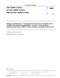 NBN EN ISO 10685-2:2016