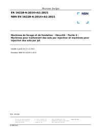 NBN EN 16228-6:2014+A1:2021