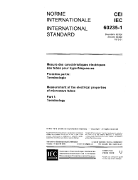 IEC 60235-1:1972