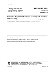 NBN EN ISO 15914:2005