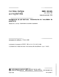 NBN EN 665:1995