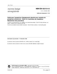 NBN EN 45510-4-8:1999