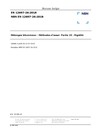 NBN EN 12697-26:2018