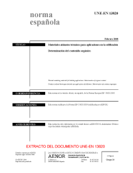 UNE-EN 13820:2008 (R2020)