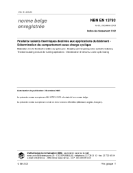 NBN EN 13793:2003