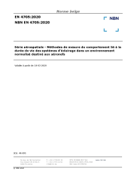 NBN EN 4705:2020