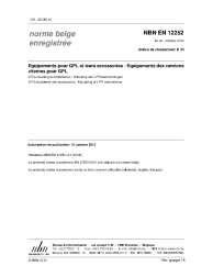 NBN EN 12252:2012