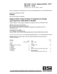 BS 2782-5 Method 540A:1977