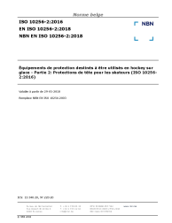 NBN EN ISO 10256-2:2018