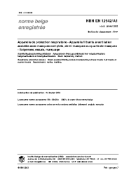 NBN EN 12942/A1:2003