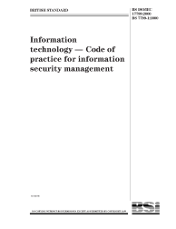 BS ISO/IEC 17799:2000