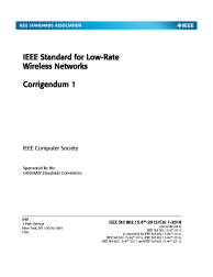 IEEE 802.15.4-2015/Cor 1:2018