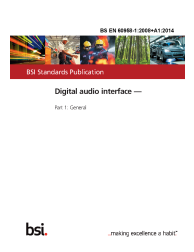 BS EN 60958-1:2008+A1:2014