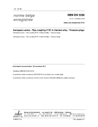 NBN EN 3268:2014