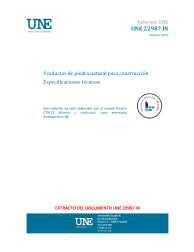 UNE 22987:2022 IN