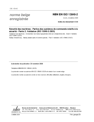 NBN EN ISO 13849-2:2008